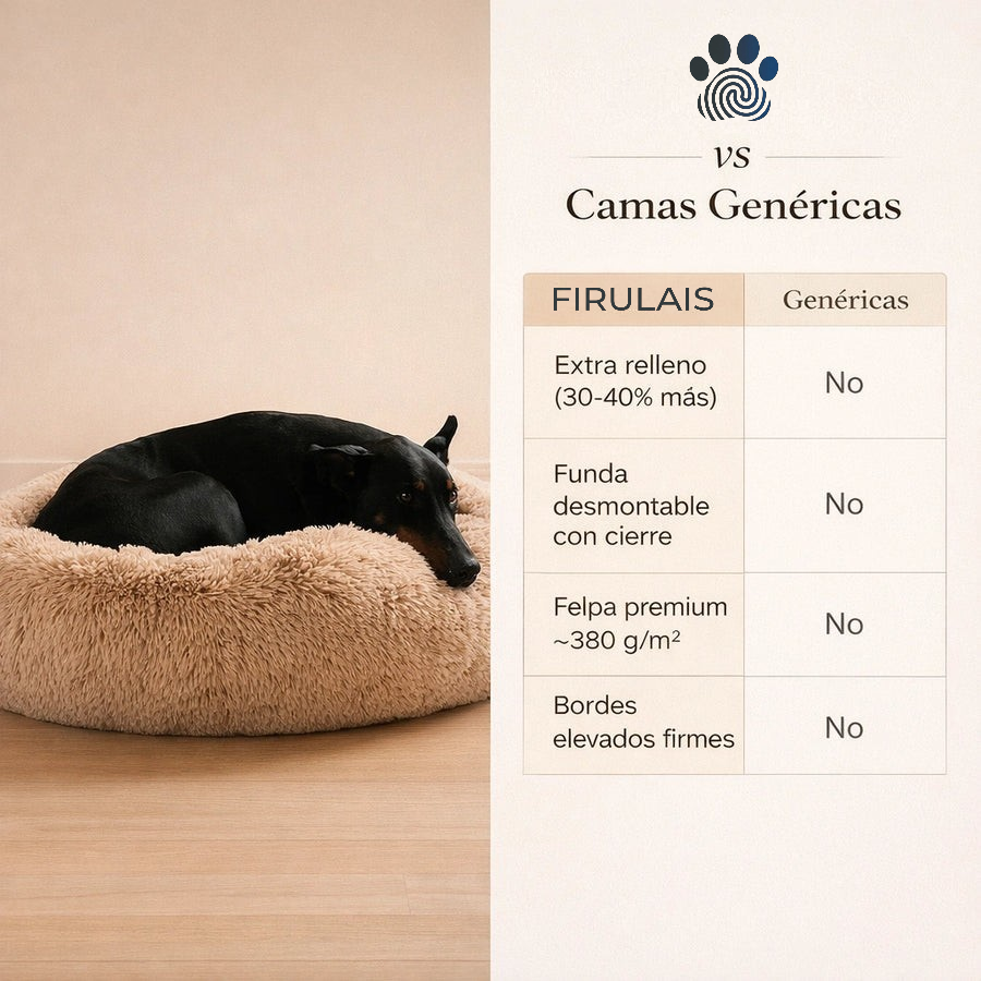 FiruNube™ | Ortopédica Antiestrés para perros y gatos