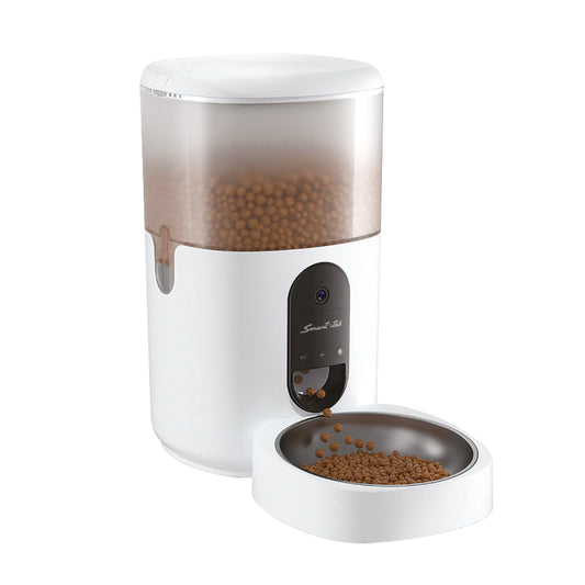 Dispenser Automático de comida para Animales con control WiFi y cámara HD [PF200]