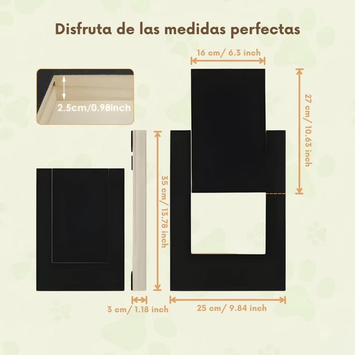 Tablero Rascador Interactivo - Corta Uñas para Perros