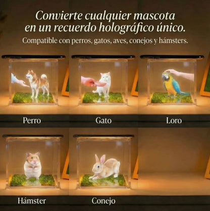 Recuerdo Holográfico Personalizado 3D